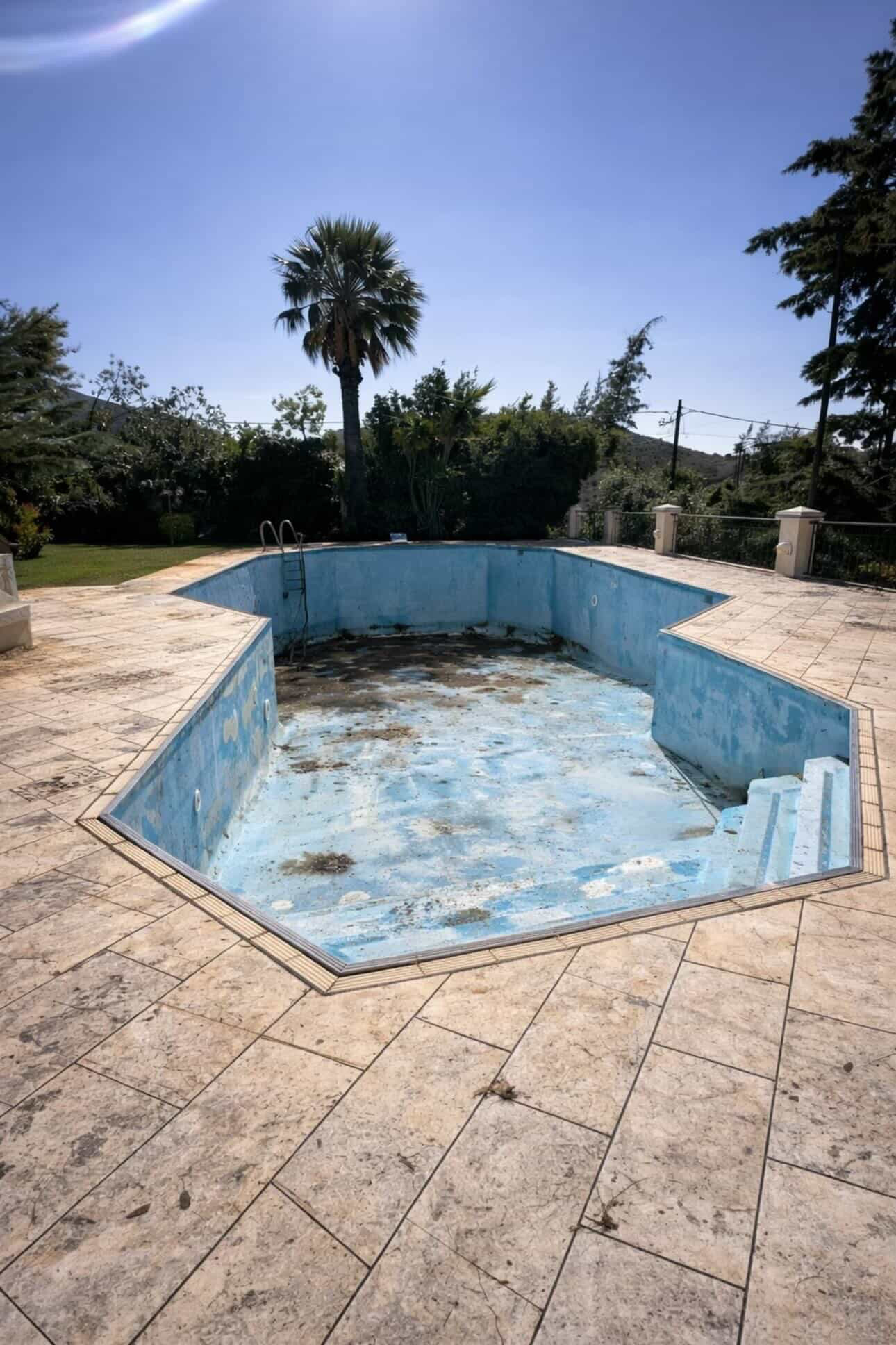 Pool Renovation — Athens — Before